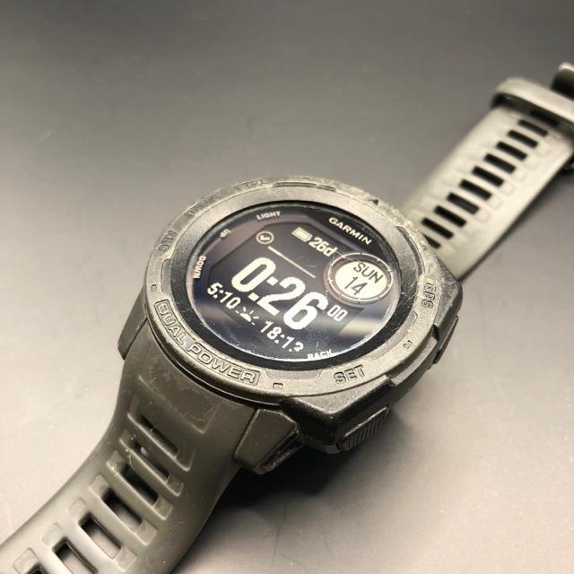 即決 GARMIN ガーミン INSTINCT DUAL POWER 腕時計 < 男性アクセサリー/時計  即決 GARMIN ガーミン INSTINCT DUAL POWER 腕時計 < 男性アクセサリー/時計の