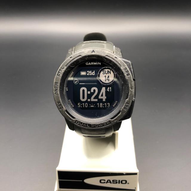 即決 GARMIN ガーミン INSTINCT DUAL POWER 腕時計 < 男性アクセサリー/時計  即決 GARMIN ガーミン INSTINCT DUAL POWER 腕時計 < 男性アクセサリー/時計の