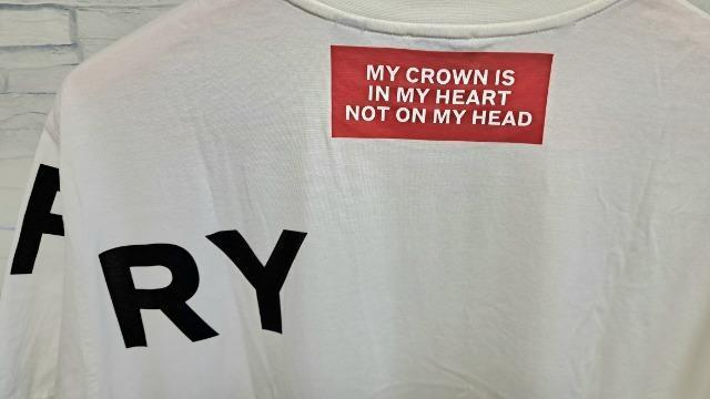 ☆BURBERRY バーバリー プリント ロゴ 半袖 Tシャツ/メンズ/S☆新作モデル☆オーバーサイズ < ブランド ☆BURBERRY バーバリー プリント ロゴ 半袖 Tシャツ/メンズ/S☆新作モデル☆オーバーサイズ < ブランドの