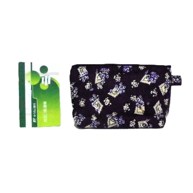【21p幅】◆ANNA SUI◆アナスイ◆紫花・レース×濃紫地◆ファスナーポーチ < 女性ファッション 【21p幅】◆ANNA SUI◆アナスイ◆紫花・レース×濃紫地◆ファスナーポーチ < 女性ファッションの