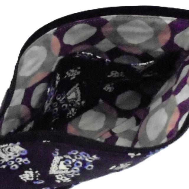 【21p幅】◆ANNA SUI◆アナスイ◆紫花・レース×濃紫地◆ファスナーポーチ < 女性ファッション 【21p幅】◆ANNA SUI◆アナスイ◆紫花・レース×濃紫地◆ファスナーポーチ < 女性ファッションの