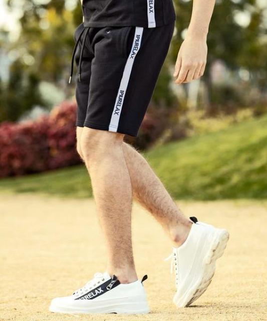 ☆ウノピュウノウグァーレトレリラックス ロゴ スウェットパンツ ハーフパンツ 短パン ショートパンツ/メンズ/S☆新作モデル < 男性ファッション ☆ウノピュウノウグァーレトレリラックス ロゴ スウェットパンツ ハーフパンツ 短パン ショートパンツ/メンズ/S☆新作モデル < 男性ファッションの