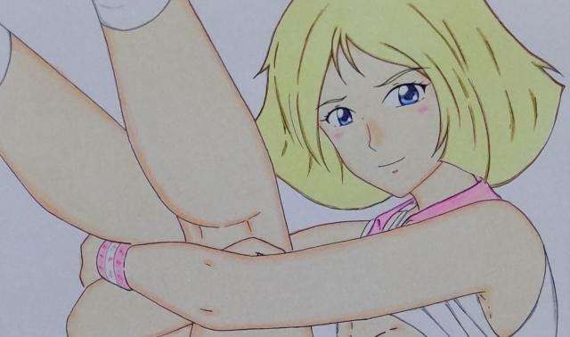 自作イラスト/機動戦士ガンダム/セイラ・マス/テニスウェア/アンスコ/下着 < アニメ/コミック/キャラクター 自作イラスト/機動戦士ガンダム/セイラ・マス/テニスウェア/アンスコ/下着 < アニメ/コミック/キャラクターの