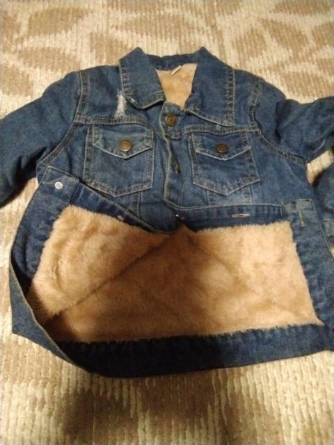 子供服 ミッキーマウス ボア付きGジャン 100cm < キッズ/ベビー 子供服 ミッキーマウス ボア付きGジャン 100cm < キッズ/ベビーの