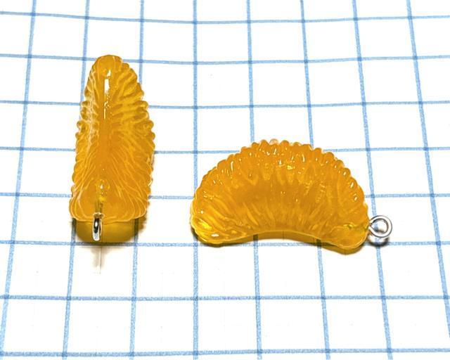 1057 実物大サイズのミカンの実 樹脂チャーム アクセサリーパーツ フルーツ 果物 < ペット/手芸/園芸 1057 実物大サイズのミカンの実 樹脂チャーム アクセサリーパーツ フルーツ 果物 < ペット/手芸/園芸の
