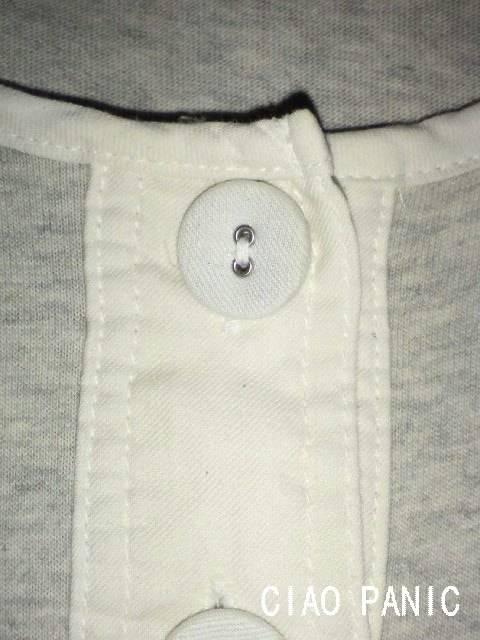 □CIAO PANIC/チャオパニック 7分袖デザイン Tシャツ/メンズ☆美品 < ブランド  □CIAO PANIC/チャオパニック 7分袖デザイン Tシャツ/メンズ☆美品 < ブランドの