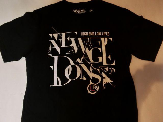 USAストリート系 【LRG】エルアールジー 文字プリントT US M BLK < 男性ファッション  USAストリート系 【LRG】エルアールジー 文字プリントT US M BLK  < 男性ファッションの