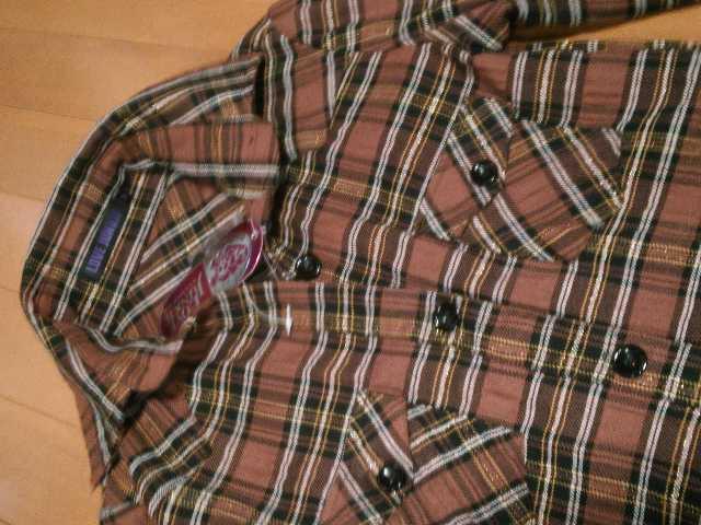 *LOVE JUNKIE チェックチシャツワンピ < ブランド  *LOVE JUNKIE チェックチシャツワンピ < ブランドの