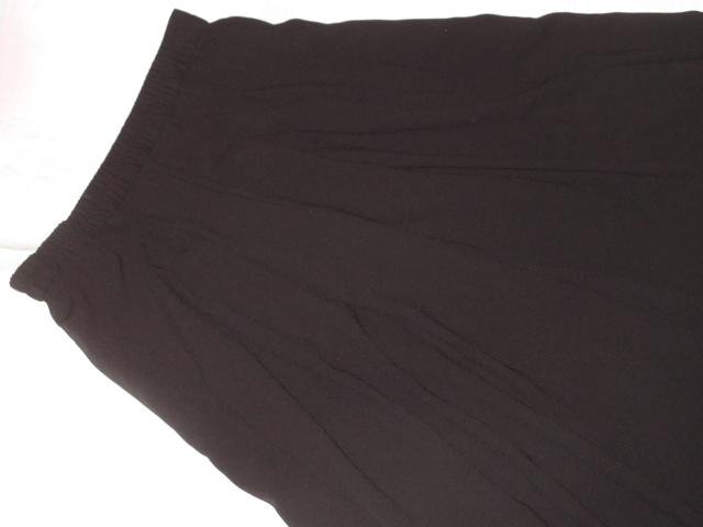 シンプル*ワイドパンツ*ガウチョ(ブラック)UNIQLO < ブランド シンプル*ワイドパンツ*ガウチョ(ブラック)UNIQLO < ブランドの