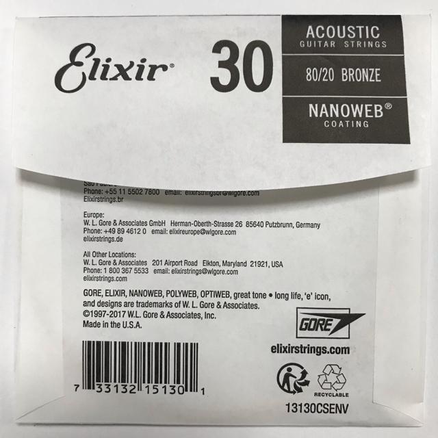 エリクサー バラ弦 .030 1本 ナノウェブ80/20 ブロンズ弦 < ホビー  エリクサー バラ弦 .030 1本 ナノウェブ80/20 ブロンズ弦 < ホビーの