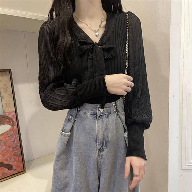 送料無料 新品 プリーツ リブニット トップス 異素材 < 女性ファッション  送料無料 新品 プリーツ リブニット トップス 異素材 < 女性ファッションの