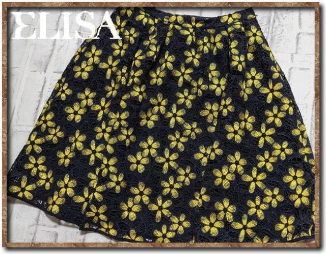 エリザ 花柄レーススカート < 女性ファッション  エリザ 花柄レーススカート  < 女性ファッションの