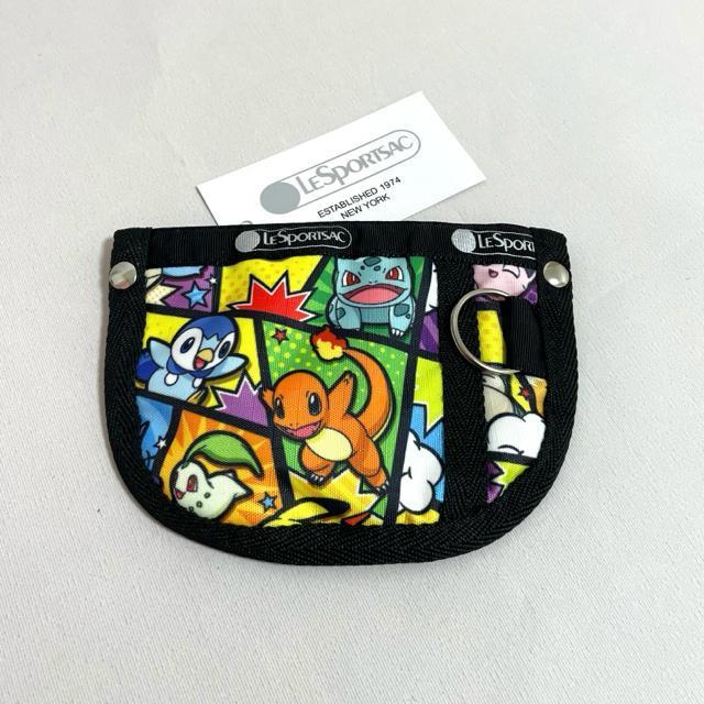 ★新品★LeSportsac レスポートサック ポケモン ピカチュウ 小銭入れ コインケース キーリング付き ポーチ 送料無料 < 女性ファッション  ★新品★LeSportsac レスポートサック ポケモン ピカチュウ 小銭入れ コインケース キーリング付き ポーチ 送料無料 < 女性ファッションの