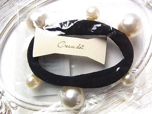 500�~�X�^�y�V�i�zCream dot. �N���[���h�b�g �p�[���� �w�A�S�� 3�_�܂Ƃ߂āi1�j �� �����A�N�Z�T���[/���v�� 