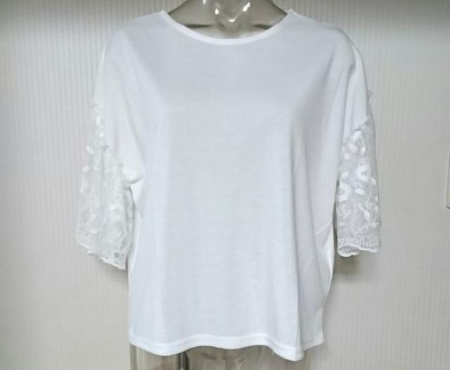 グリーンパークス★前後2way 袖レース プルオーバー < ブランド グリーンパークス★前後2way 袖レース プルオーバー < ブランドの