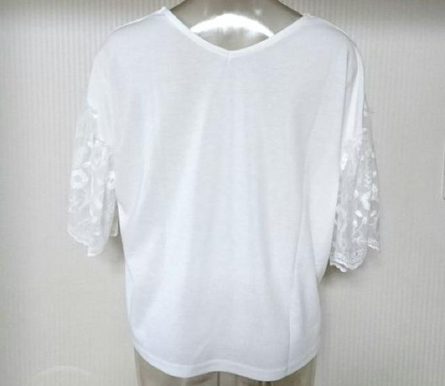 グリーンパークス★前後2way 袖レース プルオーバー < ブランド グリーンパークス★前後2way 袖レース プルオーバー < ブランドの