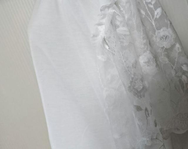 グリーンパークス★前後2way 袖レース プルオーバー < ブランド グリーンパークス★前後2way 袖レース プルオーバー < ブランドの