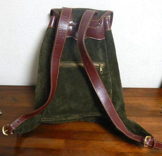 ◆スェード リュック 中古品 < 男性ファッション  ◆スェード リュック 中古品 < 男性ファッションの