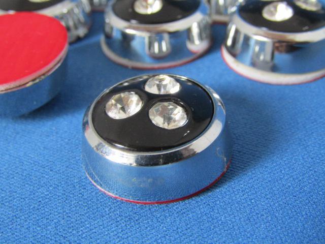 ●N-BOX VIP 豪華 スワロフスキー風 3POINT TYPE 車内用 デコレーション8個SET新品! < 自動車/バイク ●N-BOX VIP 豪華 スワロフスキー風 3POINT TYPE 車内用 デコレーション8個SET新品! < 自動車/バイク