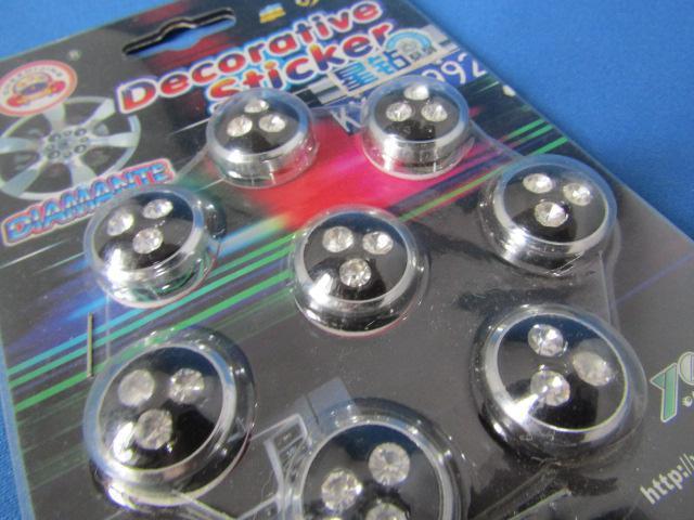 ●N-BOX VIP 豪華 スワロフスキー風 3POINT TYPE 車内用 デコレーション8個SET新品! < 自動車/バイク ●N-BOX VIP 豪華 スワロフスキー風 3POINT TYPE 車内用 デコレーション8個SET新品! < 自動車/バイク