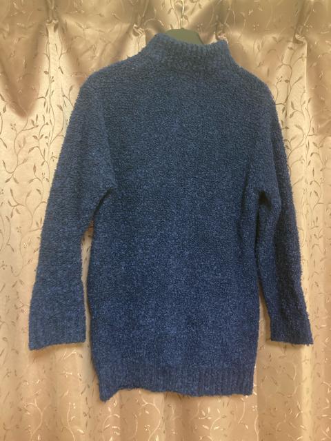 1446.プードルニットロングカーディガン☆紺/ネイビー☆サイズL程度 < 女性ファッション  1446.プードルニットロングカーディガン☆紺/ネイビー☆サイズL程度 < 女性ファッションの