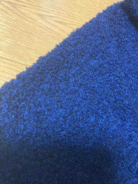 1446.プードルニットロングカーディガン☆紺/ネイビー☆サイズL程度 < 女性ファッション  1446.プードルニットロングカーディガン☆紺/ネイビー☆サイズL程度 < 女性ファッションの