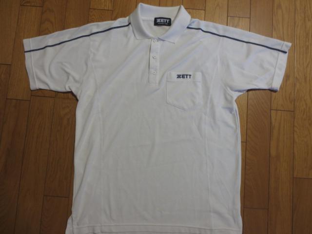 ZETT ゼット ポリエステル×綿 半袖 シャツ L < レジャー/スポーツ ZETT ゼット ポリエステル×綿 半袖 シャツ L < レジャー/スポーツの