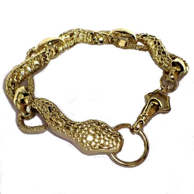 金色 蛇 ヘビ へび スネーク ブレスレット ゴールド色 アクセサリー メンズ < 男性アクセサリー/時計 金色 蛇 ヘビ へび スネーク ブレスレット ゴールド色 アクセサリー メンズ < 男性アクセサリー/時計の