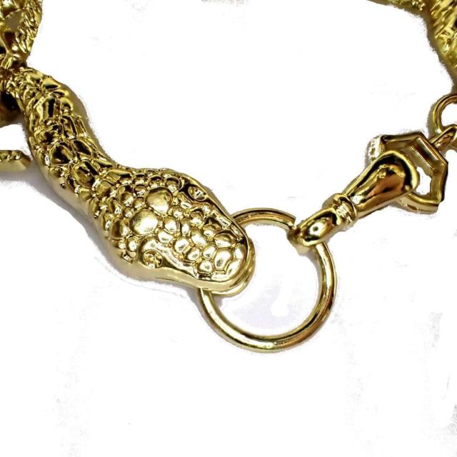 金色 蛇 ヘビ へび スネーク ブレスレット ゴールド色 アクセサリー メンズ < 男性アクセサリー/時計 金色 蛇 ヘビ へび スネーク ブレスレット ゴールド色 アクセサリー メンズ < 男性アクセサリー/時計の