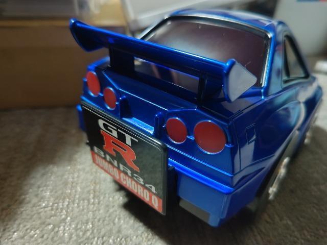 25th ジャンボ チョロQ '04 スカイラインR34 ベイサイドブルー 開封済未走行 < ホビー 25th ジャンボ チョロQ '04 スカイラインR34 ベイサイドブルー 開封済未走行 < ホビーの
