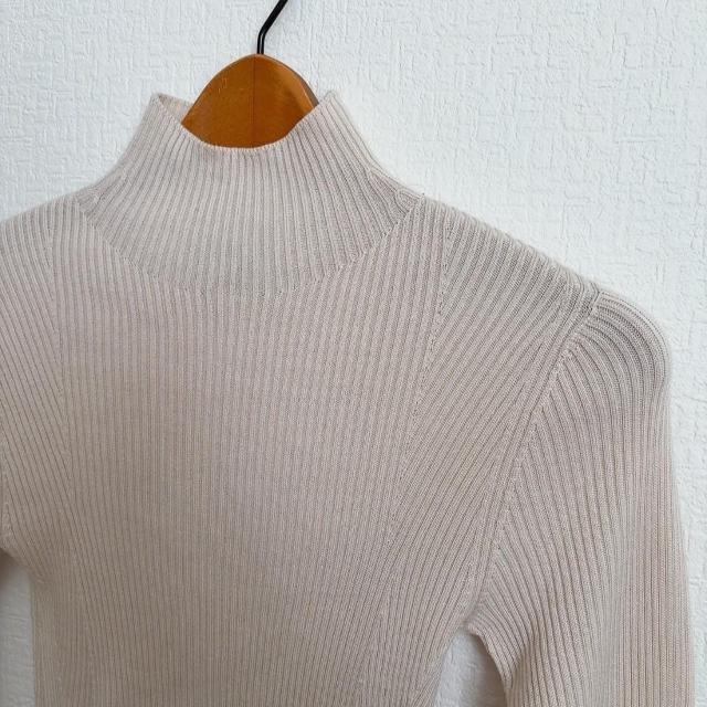 ◆UNIQLO/ユニクロ◆マメクロゴウチコラボ×3Dリブハイネックセーター(長袖)★ホワイトS*美品 < ブランド  ◆UNIQLO/ユニクロ◆マメクロゴウチコラボ×3Dリブハイネックセーター(長袖)★ホワイトS*美品 < ブランドの