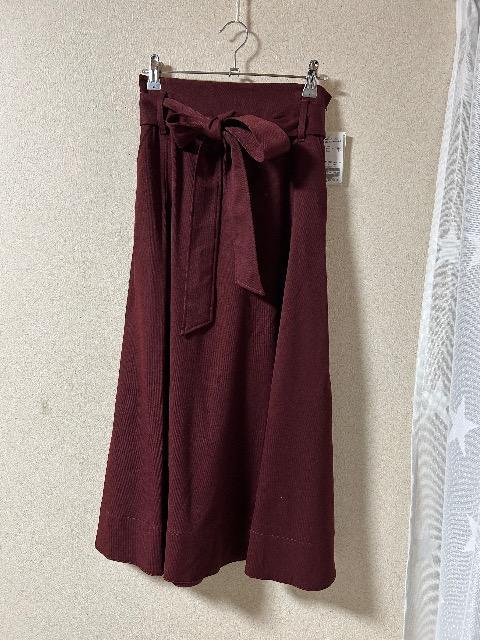 1.7万新品タグ付きIENA★ウールチノリボンフレアスカート < ブランド 1.7万新品タグ付きIENA★ウールチノリボンフレアスカート < ブランドの