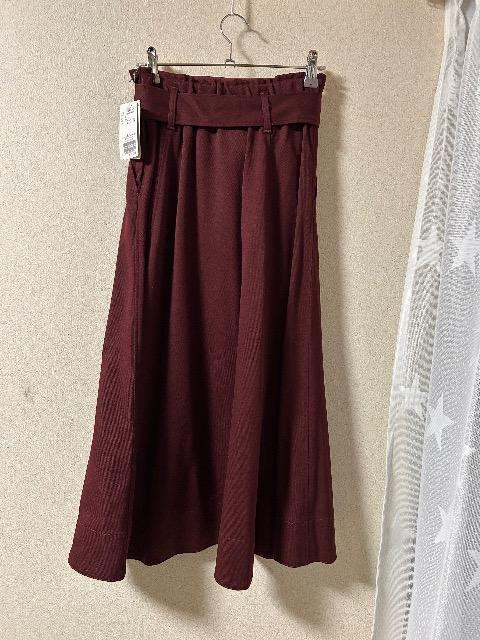 1.7万新品タグ付きIENA★ウールチノリボンフレアスカート < ブランド 1.7万新品タグ付きIENA★ウールチノリボンフレアスカート < ブランドの