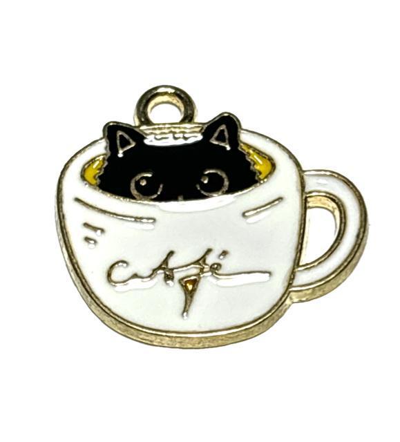 858 カップに入った猫ちゃん 白1個 ねこネコ 金属チャーム アクセサリーパーツ < ペット/手芸/園芸 858 カップに入った猫ちゃん 白1個 ねこネコ 金属チャーム アクセサリーパーツ < ペット/手芸/園芸の