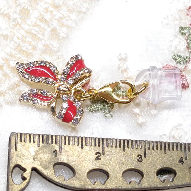 ハンドメイド☆コネクターキャップ☆type-C専用☆リボン < 女性ファッション ハンドメイド☆コネクターキャップ☆type-C専用☆リボン < 女性ファッションの