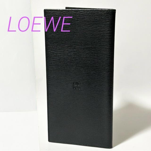 LOEWE ���G�x �A�i�O���� ���U�[ ��܂� �����z �E�H���b�g �D���� �J�[�h���� �����Y �u���b�N  �� �u�����h�� 