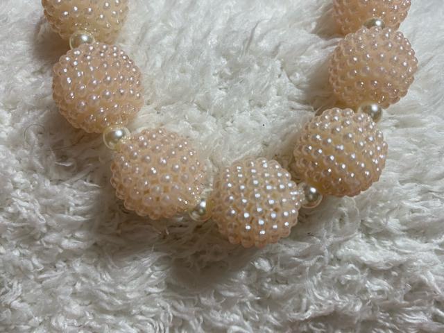 新品未使用☆淡いピンク球体☆パールネックレス☆ < 女性アクセサリー/時計  新品未使用☆淡いピンク球体☆パールネックレス☆ < 女性アクセサリー/時計の