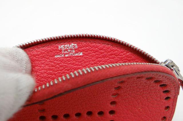 HERMES エルメス エヴリン コインケース 小銭入れ ローズ系<USED>【送料無料】 < ブランド  HERMES エルメス エヴリン コインケース 小銭入れ ローズ系<USED>【送料無料】 < ブランドの