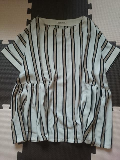 Double dazzle ダブルダージル☆ストライプ柄ゆったりブラウス★プルオーバー☆ < 女性ファッション  Double dazzle ダブルダージル☆ストライプ柄ゆったりブラウス★プルオーバー☆  < 女性ファッションの