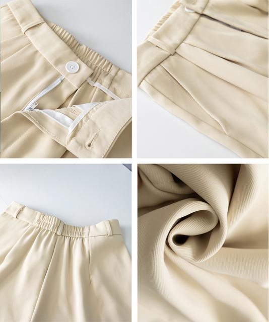 送料無料 新品 5分丈 タックショートパンツ レディース < 女性ファッション  送料無料 新品 5分丈 タックショートパンツ レディース < 女性ファッションの