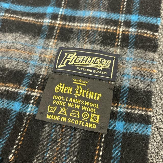 即決 Glen Prince FIGHTERS マフラー < 男性ファッション  即決 Glen Prince FIGHTERS マフラー < 男性ファッションの