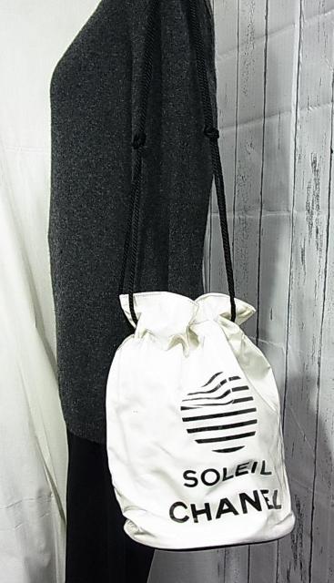 500�~�X�^�����K�m�x���e�B �񔄕i�@�V���l�� CHANEL SOLEIL �v�[���o�b�O ��