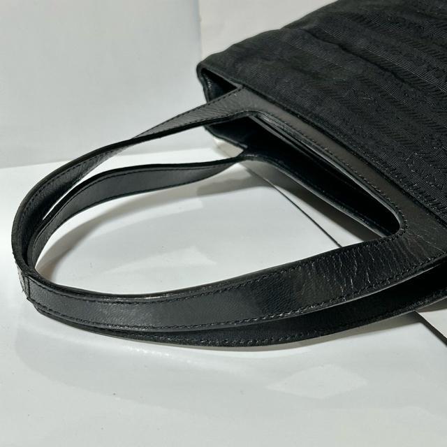 PRADA ���U�[ �i�C���� �W���K�[�h ���S �n���h�o�b�O �g�[�g�o�b�O ���^�O146 �u���b�N �� �u�����h�� 