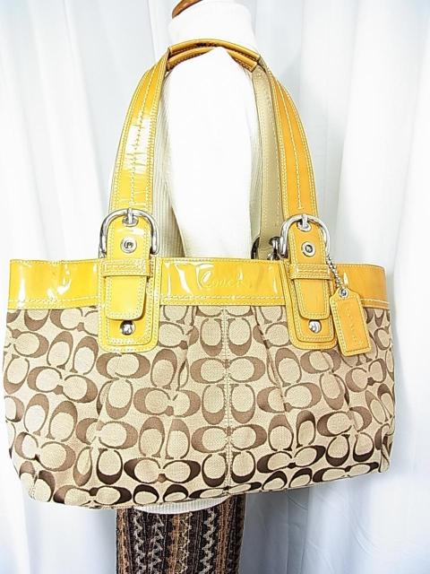 500円スタ【正規】COACH(コーチ) ソーホー プリーテッド シグネチャー トートバッグ(F13742) < ブランド 500円スタ【正規】COACH(コーチ) ソーホー プリーテッド シグネチャー トートバッグ(F13742) < ブランドの