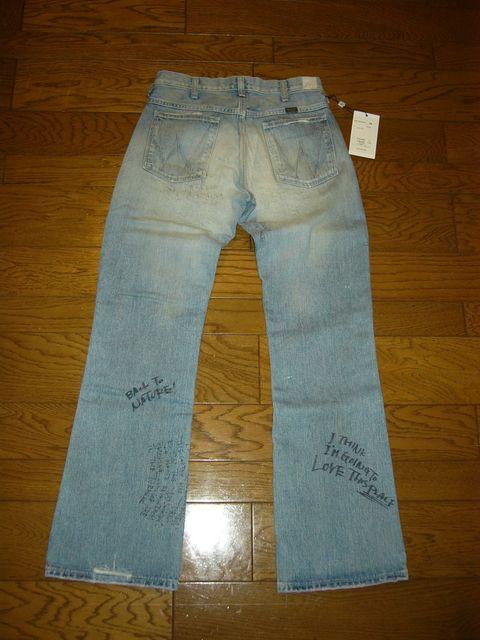 新品N.HHOLYWOOD×Wranglerダメージ加工ペイントデニム36Nハリ < ブランド 新品N.HHOLYWOOD×Wranglerダメージ加工ペイントデニム36Nハリ < ブランドの