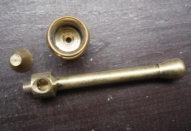 きのこパイプ(ゴールド) 喫煙具 < 男性ファッション  きのこパイプ(ゴールド) 喫煙具 < 男性ファッションの