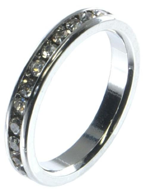 ラインストーンフルエタニティリング シルバー 約15号 指輪 キラキラ ファッションリング 普段使い 休日 デート 石 綺麗 記念 < 女性アクセサリー/時計  ラインストーンフルエタニティリング シルバー 約15号 指輪 キラキラ ファッションリング 普段使い 休日 デート 石 綺麗 記念  < 女性アクセサリー/時計の