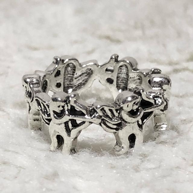 【新品/13号】キューピッドデザインシルバーリング < 女性アクセサリー/時計  【新品/13号】キューピッドデザインシルバーリング < 女性アクセサリー/時計の