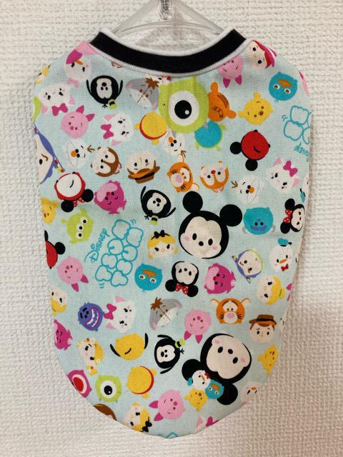 M★ハンドメイド ツムツム シャツ ミッキー 水色 ディズニー 黒 ボーダー 犬服★ < ペット/手芸/園芸  M★ハンドメイド ツムツム シャツ ミッキー 水色 ディズニー 黒 ボーダー 犬服★  < ペット/手芸/園芸の