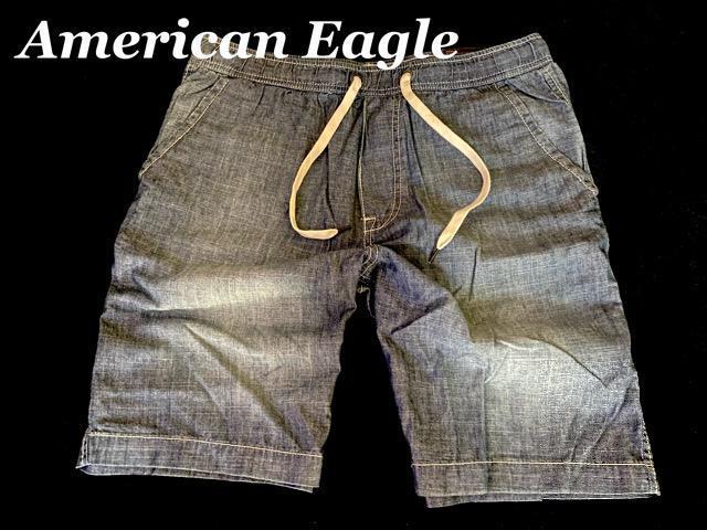 【American Eagle】アメリカンイーグル Vintage Jogger デニムハーフパンツ USーM/D.Wash < ブランド  【American Eagle】アメリカンイーグル Vintage Jogger デニムハーフパンツ USーM/D.Wash  < ブランドの